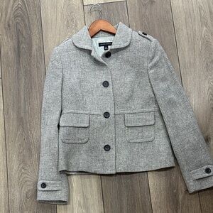 Banana Republic Light Gray Women's Jacket